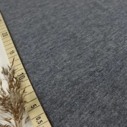 Organic Brushed Bio Piqué In Navy Meliert Von Mind The MAKER