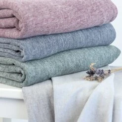 Organic Brushed Bio Piqué In Navy Meliert Von Mind The MAKER -TextilKreativ Verkaufsgeschäft Pique in Navy meliert von mind 920 3