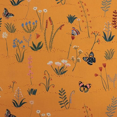 Bio Popeline Baumwollstoff Desert Blooms Aus Der Serie Arid Wilderness Von Cloud9 2 Bio Popeline Baumwollstoff Desert Blooms Aus Der Serie Arid Wilderness Von Cloud9 – Bild 2