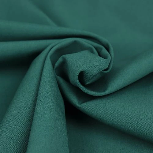 Uni Bio Popeline Candy Cotton In Dark Cyan Von Verhees 3 Uni Bio Popeline Candy Cotton In Dark Cyan Von Verhees – Bild 3