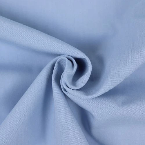 Uni Bio Popeline Denim Blau Von Amandine Cha 3 Uni Bio Popeline Denim Blau Von Amandine Cha – Bild 3