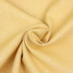 Bio Chambray Punkte Safran Gelb Von Amandine Cha 5 Bio Chambray Punkte Safran Gelb Von Amandine Cha -TextilKreativ Verkaufsgeschäft Punkte Safran gelb von Amandine Cha 1283 2