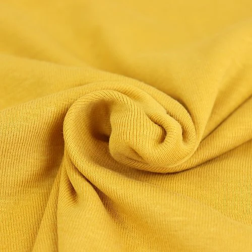 FINE RIB JERSEY In Amber Von Meet Milk 2 FINE RIB JERSEY In Amber Von Meet Milk – Bild 2