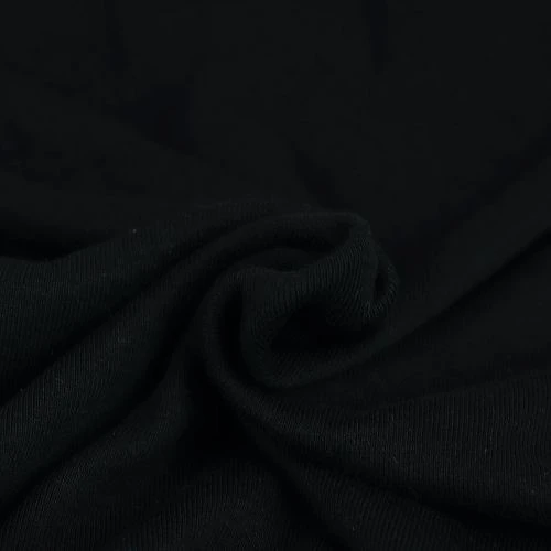 FINE RIB JERSEY In Black Von Meet Milk 2 FINE RIB JERSEY In Black Von Meet Milk – Bild 2