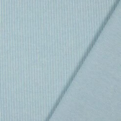 Bio Strickjacquard Rippenmuster Lichtblau Von Stoffonkel -TextilKreativ Verkaufsgeschäft Rippenmuster lichtblau von Stoffonkel Bio Strickjacquard 806 2