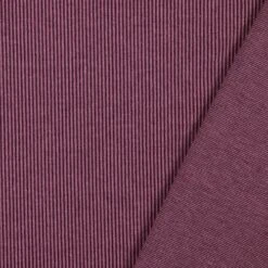 Bio Strickjacquard Rippenmuster Pflaume Von Stoffonkel -TextilKreativ Verkaufsgeschäft Rippenmuster pflaume von Stoffonkel Bio Strickjacquard 801 2
