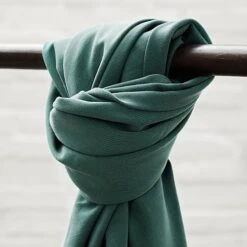 SOFT STRETCH TWILL In Aqua Von Meet Milk