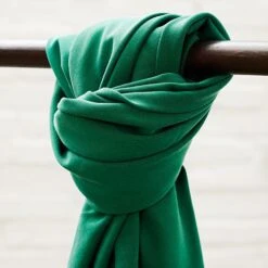 SOFT STRETCH TWILL In Frog Von Meet Milk