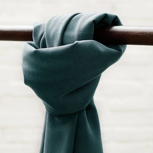 SOFT STRETCH TWILL In Pond Von Meet Milk 1 SOFT STRETCH TWILL In Pond Von Meet Milk
