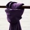 SOFT STRETCH TWILL In Purple Night Von Meet Milk