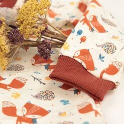 Bio Bündchen Gerippt Uni Sienna Von Mind The Maker -TextilKreativ Verkaufsgeschäft Sienna von Mind the Maker Bio 1444 4