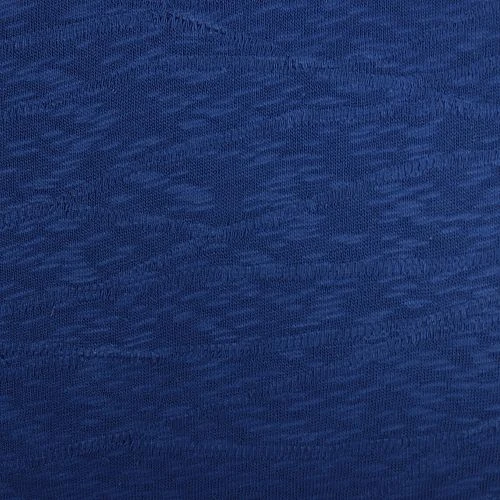 Organic Slub Jacquard Knit In Cobalt Blue Von Mind The MAKER 2 Organic Slub Jacquard Knit In Cobalt Blue Von Mind The MAKER – Bild 2