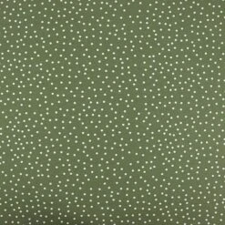 Bio Jersey Stoff Dotties Olive Grün Von Stoffonkel -TextilKreativ Verkaufsgeschäft Stoff Dotties olive gruen von Stoffonkel 675 2