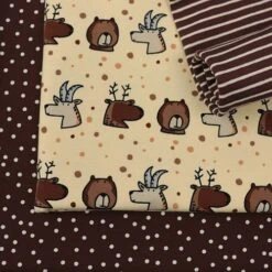 Bio Jersey Stoff Dotties Schoko Braun Von Stoffonkel -TextilKreativ Verkaufsgeschäft Stoff Dotties schoko braun von Stoffonkel 455 2