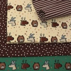 Bio Jersey Stoff Streifen Braun Beige Ringeljersey Stoffonkel -TextilKreativ Verkaufsgeschäft Stoff Streifen braun beige Ringeljersey Stoffonkel 526 2