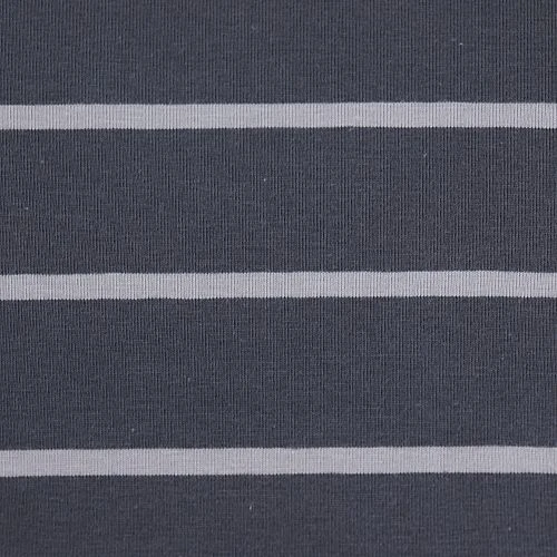 Bio Jersey Stoff Streifen Granit Schiefer Streifenjersey 3 Bio Jersey Stoff Streifen Granit Schiefer Streifenjersey – Bild 3
