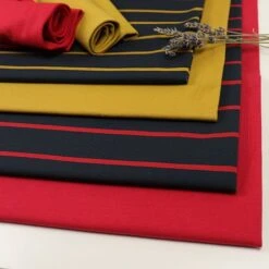 Bio Jersey Stoff Streifen Navy Rot Streifenjersey -TextilKreativ Verkaufsgeschäft Stoff Streifen navy rot Streifenjersey Bio 540 2