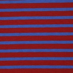 Bio Jersey Stoff Streifen Ultramarine Rot Ringeljersey Stoffonkel -TextilKreativ Verkaufsgeschäft Stoff Streifen ultramarine rot Ringeljersey Stoffonkel 887 2