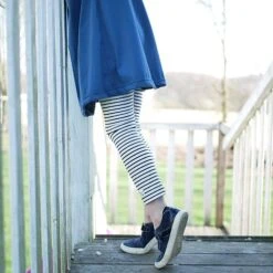 Bio Jersey Stoff Streifen Weiß Schwarz Ringeljersey Stoffonkel -TextilKreativ Verkaufsgeschäft Stoff Streifen weiss schwarz Ringeljersey Stoffonkel 418 2