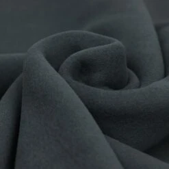 Bio Baumwollfleece Stoff Dunkelgrau Von Fabrilogy -TextilKreativ Verkaufsgeschäft Stoff dunkelgrau von Fabrilogy Bio Baumwollfleece 1251 2