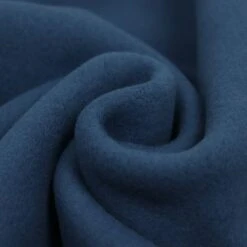 Bio Baumwollfleece Stoff Indigo Blau Von Fabrilogy -TextilKreativ Verkaufsgeschäft Stoff indigo blau von Fabrilogy Bio 1253 2