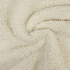 Bio Plüsch Stoff Naturweiß Schäfchenoptik Von Stoffonkel -TextilKreativ Verkaufsgeschäft Stoff naturweiss Schaefchenoptik von Stoffonkel Bio 635 2