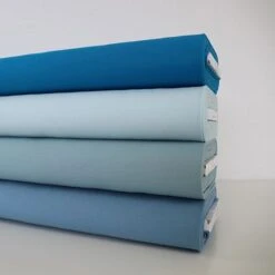 Bio Jersey Stoff Uni Frost Blau 6 Bio Jersey Stoff Uni Frost Blau -TextilKreativ Verkaufsgeschäft Stoff uni frost blau Bio Jersey 43 2