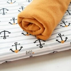 Bio Bündchen Stoff Uni Messing Stoffonkel -TextilKreativ Verkaufsgeschäft Stoff uni messing Stoffonkel Bio Buendchen 642 2