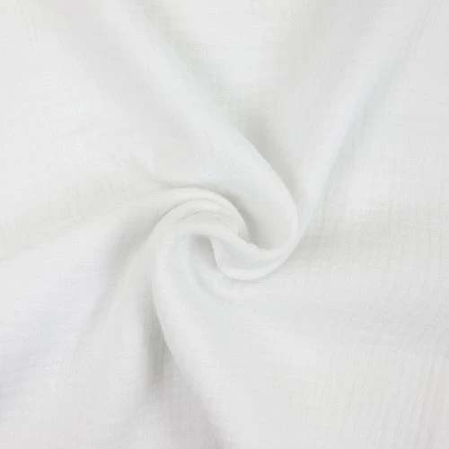 Bio Triple Gauze Uni In Weiß Von Verhees 2 Bio Triple Gauze Uni In Weiß Von Verhees – Bild 2