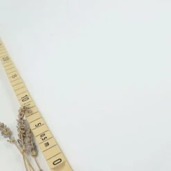 Uni Bio Popeline Candy Cotton In White Von Verhees