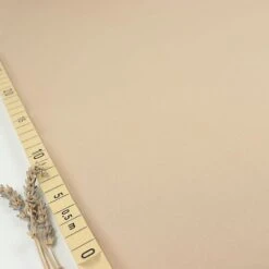 Uni Bio Popeline Candy Cotton In Beige Von Verhees