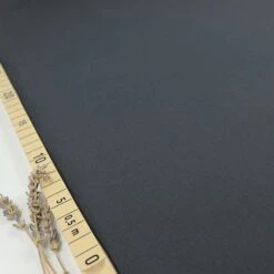 Uni Bio Popeline Candy Cotton In Dark Grey Von Verhees