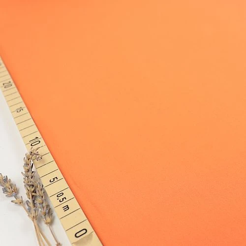 Uni Bio Popeline Candy Cotton In Orange Von Verhees 1 Uni Bio Popeline Candy Cotton In Orange Von Verhees