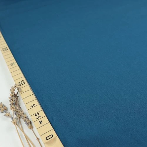Uni Bio Popeline Candy Cotton In Blue Von Verhees 1 Uni Bio Popeline Candy Cotton In Blue Von Verhees