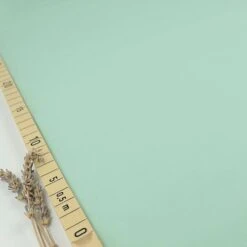 Uni Bio Popeline Candy Cotton In Mint Von Verhees