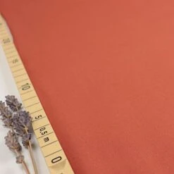 Uni Bio Popeline Candy Cotton In Cognac Von Verhees