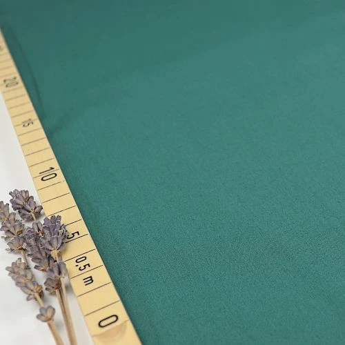 Uni Bio Popeline Candy Cotton In Dark Cyan Von Verhees 1 Uni Bio Popeline Candy Cotton In Dark Cyan Von Verhees