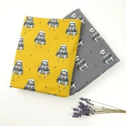 Bio Jersey Captain Walrus Grau Von Bloome Copenhagen 9 Bio Jersey Captain Walrus Grau Von Bloome Copenhagen -TextilKreativ Verkaufsgeschäft Walrus grau von Bloome Copenhagen Bio 549 3