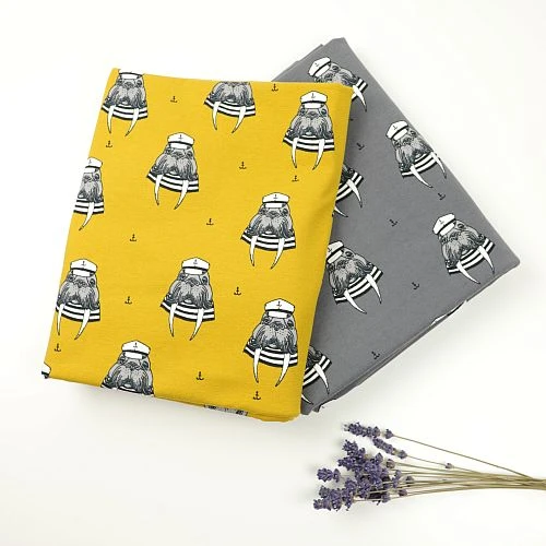 Bio Jersey Captain Walrus Grau Von Bloome Copenhagen 4 Bio Jersey Captain Walrus Grau Von Bloome Copenhagen – Bild 4