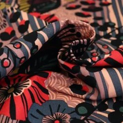 Bio Canvas Motiv Way Of Flowers Von Cloud9 -TextilKreativ Verkaufsgeschäft Way of Flowers von Cloud9 Bio 1495 3