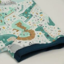 Bio Bündchen Stoff Uni Petrol Blau "water By Night" Stoffonkel -TextilKreativ Verkaufsgeschäft blau water by night Stoffonkel Bio 423 5