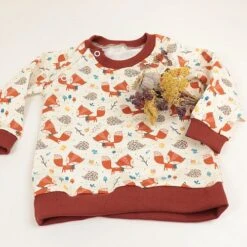 Bio Bündchen Gerippt Uni Sienna Von Mind The Maker -TextilKreativ Verkaufsgeschäft gerippt uni Sienna von Mind the 1444 2