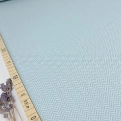 Bio Strickjacquard Fischgrät Gletscher Von Stoffonkel