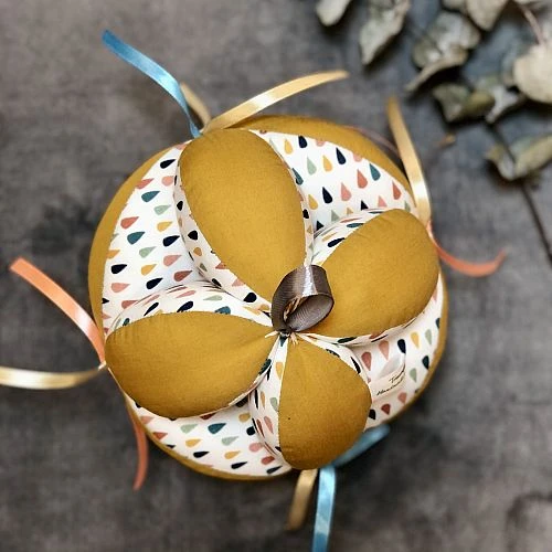 Uni Bio Popeline Candy Cotton In Ochre Von Verhees 6 Uni Bio Popeline Candy Cotton In Ochre Von Verhees – Bild 6