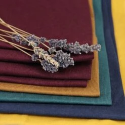 FINE RIB JERSEY In Powder Pink Von Meet Milk -TextilKreativ Verkaufsgeschäft in Powder Pink von Meet Milk 1533 3