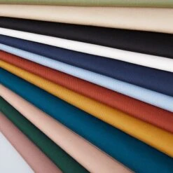 ORGANIC COTTON STRETCH TWILL In Umber Von Mind The MAKER -TextilKreativ Verkaufsgeschäft in Umber von mind the MAKER 2319 4