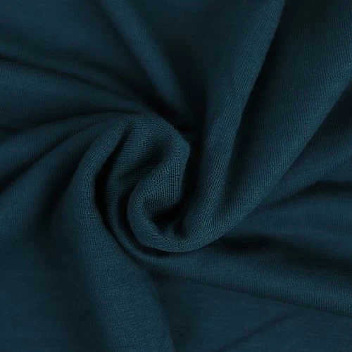 MicroModal® Jersey In Dunkel Petrol Von Fabrilogy 3 MicroModal® Jersey In Dunkel Petrol Von Fabrilogy – Bild 3