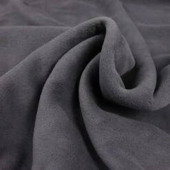Bio Baumwollfleece In Dunkelgrau Von Stoffonkel -TextilKreativ Verkaufsgeschäft in dunkelgrau von Stoffonkel Bio Baumwollfleece 2387 2
