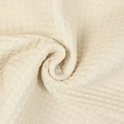 Bio Waffelpiqué In Ecru Von Amandine Cha -TextilKreativ Verkaufsgeschäft in ecru von Amandine Cha Bio 1094 2