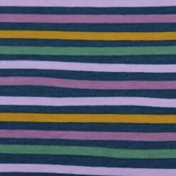 Bio Jerseystoff In Jeansblau Mit Violetten Streifen Als Ringeljersey -TextilKreativ Verkaufsgeschäft in jeansblau mit violetten Streifen als 2047 2